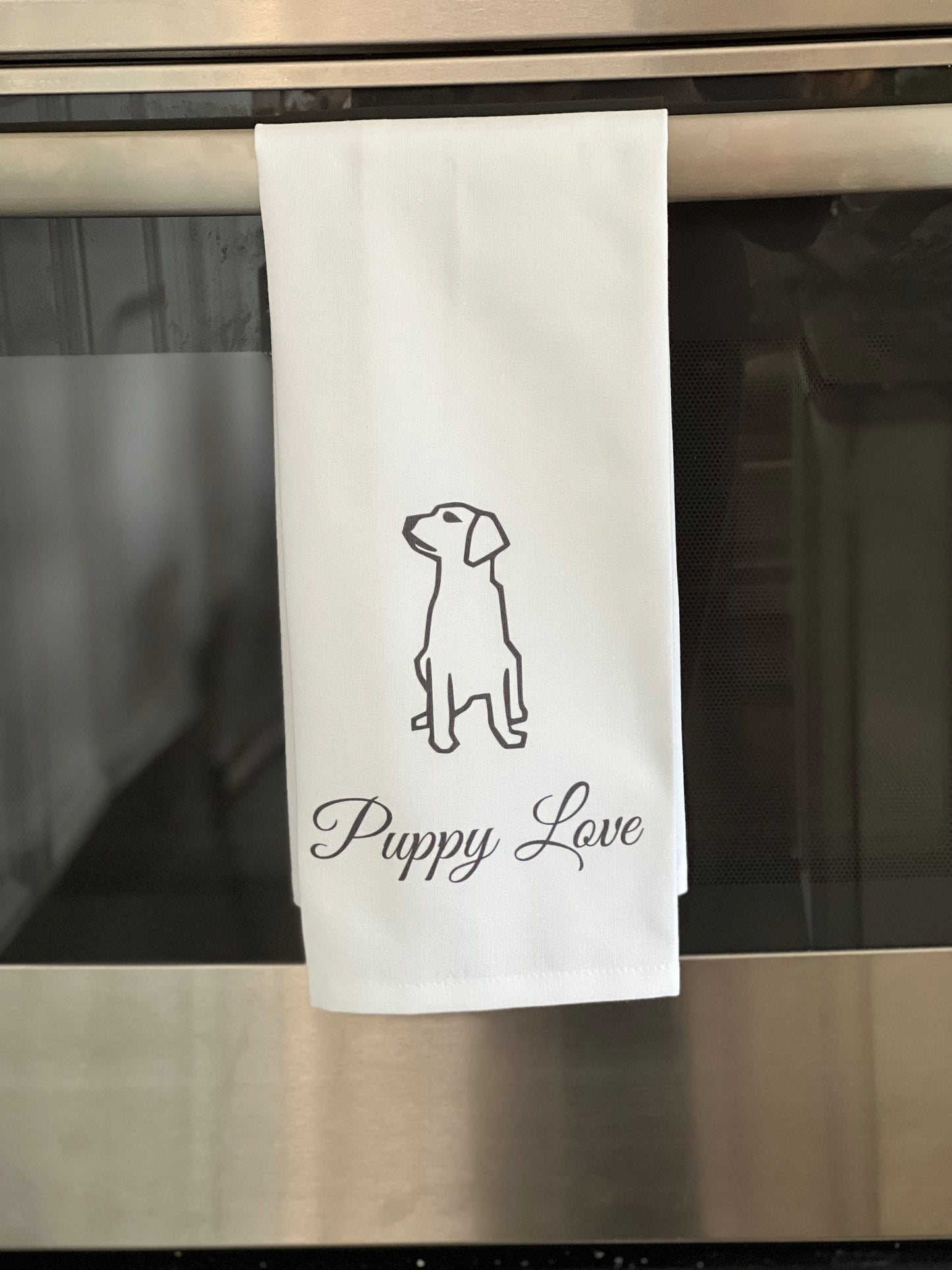 Dog Flour 100% Cotton Kitchen Towel. Flour Sack Boutique
